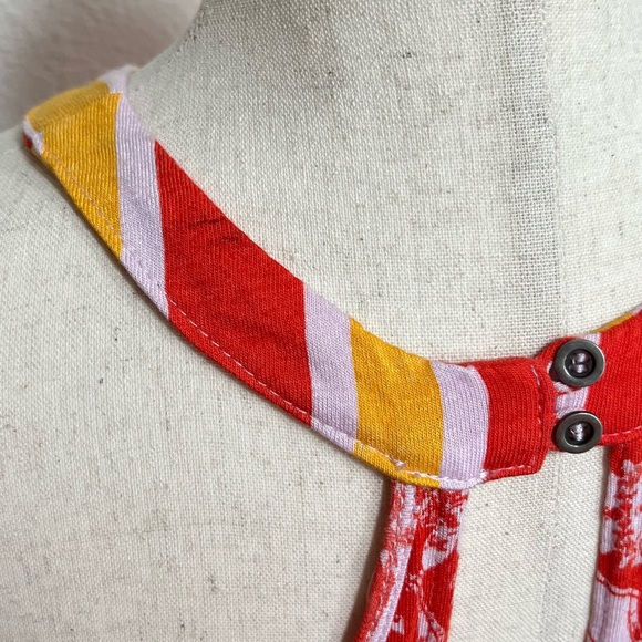 Free People Mimi Lavender Combo Tunic Size M - Picture 11 of 11